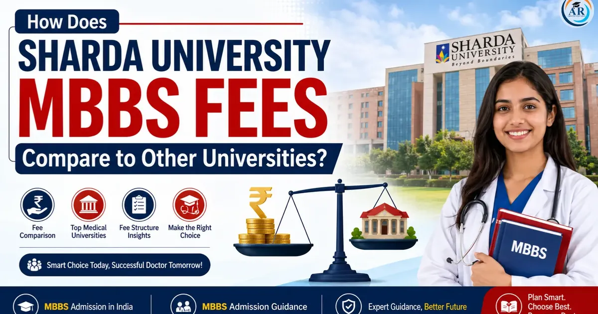 How Does Sharda University MBBS Fees Compare to Other Universities?