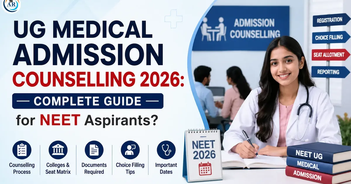 UG Medical Admission Counselling 2026: Complete Guide for NEET Aspirants?